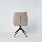 Draaibare Eetkamerstoel Bella. Beige