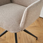 Draaibare Eetkamerstoel Bella. Beige