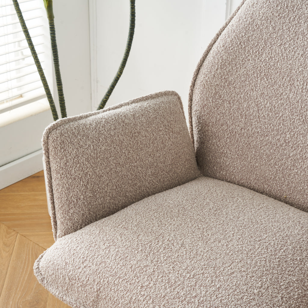 Draaibare Eetkamerstoel Bella. Beige