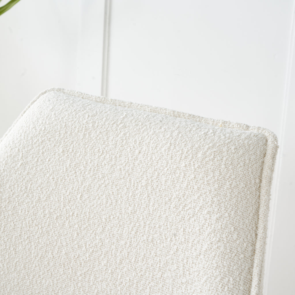 Eetkamerstoel Bella. Crème wit