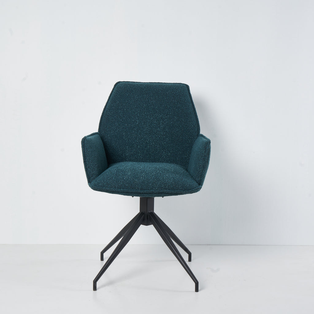 Eetkamerstoel Bella. Smaragd Groen