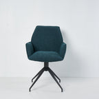 Eetkamerstoel Bella. Smaragd Groen