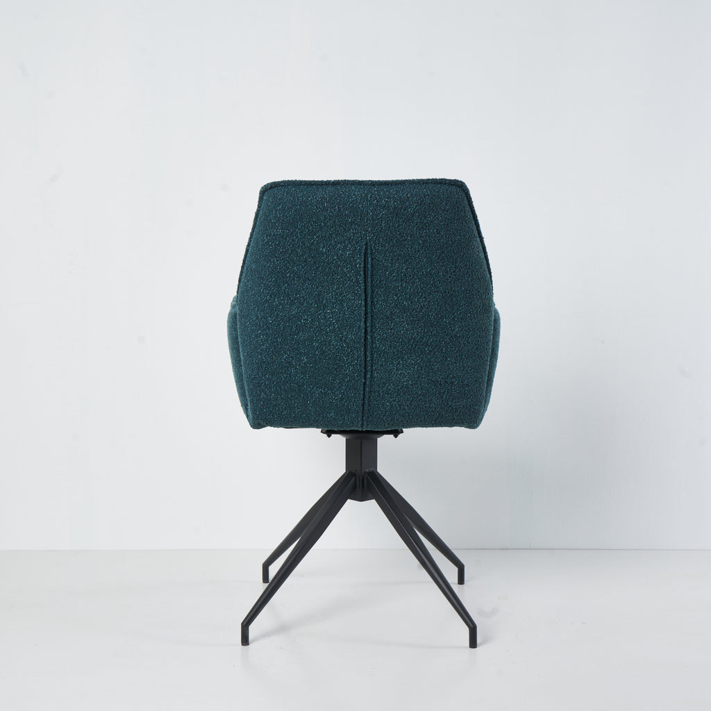 Eetkamerstoel Bella. Smaragd Groen