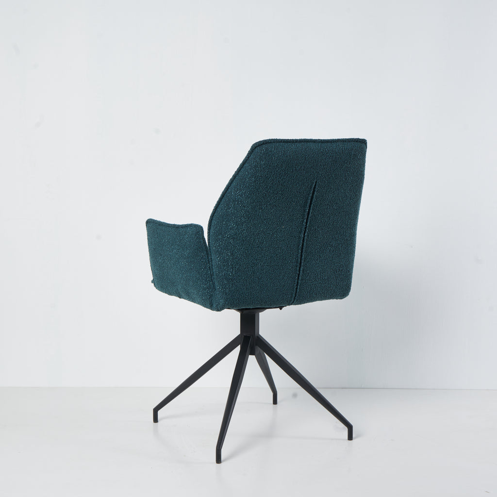 Eetkamerstoel Bella. Smaragd Groen