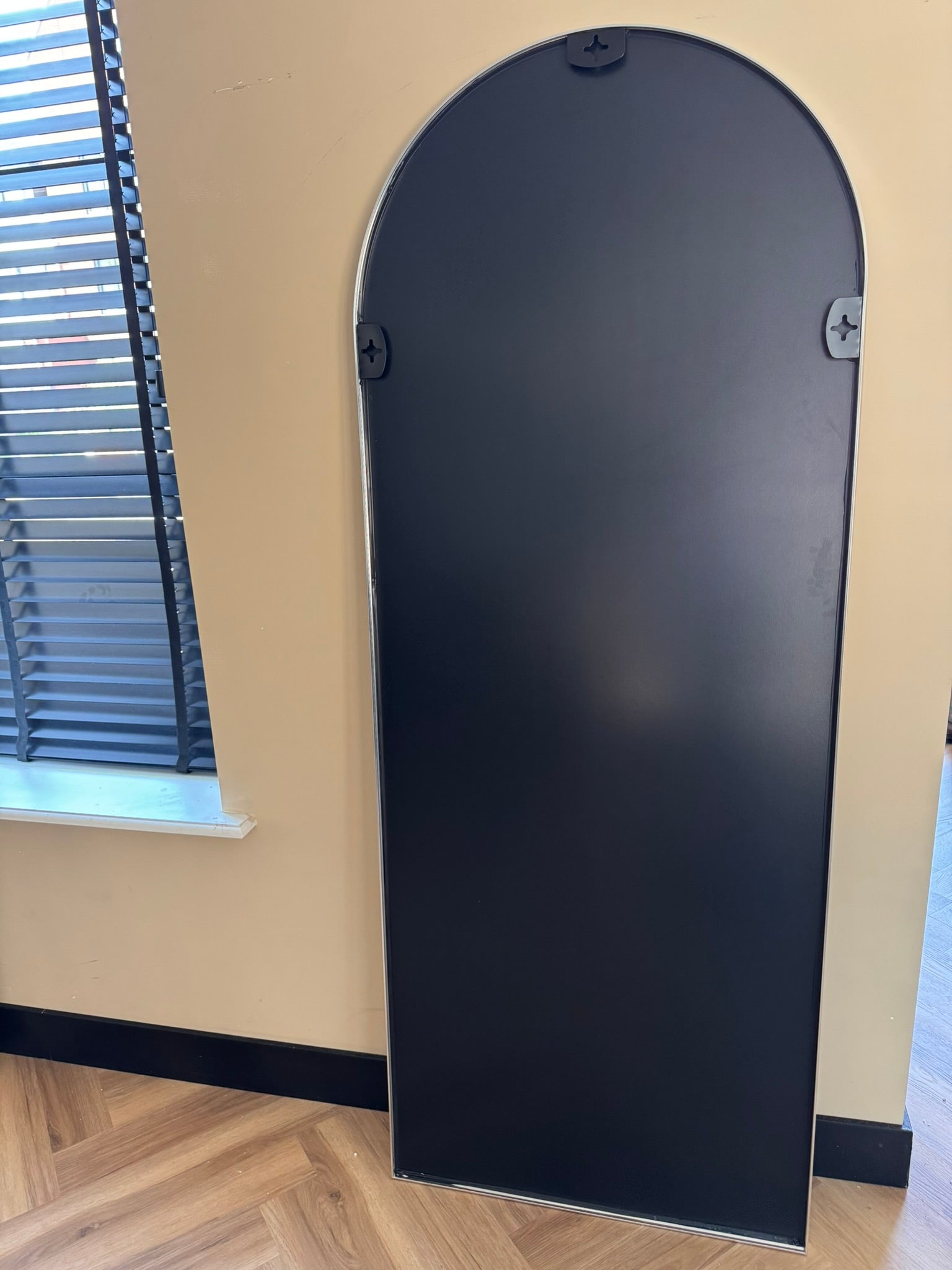 XL Passpiegel Royale, Geborsteld Chroom met ronding 180x70