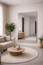 XL Passpiegel Infinity, Geborsteld Chroom Rechthoekig  180x100