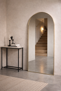 XL Passpiegel Royale, Geborsteld Rosé Goud met ronding 180x70