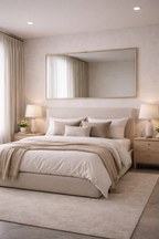XL Passpiegel Infinity, Geborsteld Rosé Goud Rechthoekig  180x100