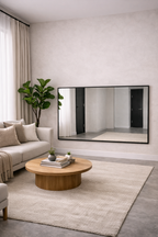 XL Passpiegel Infinity, Zwart Rechthoekig  180x100